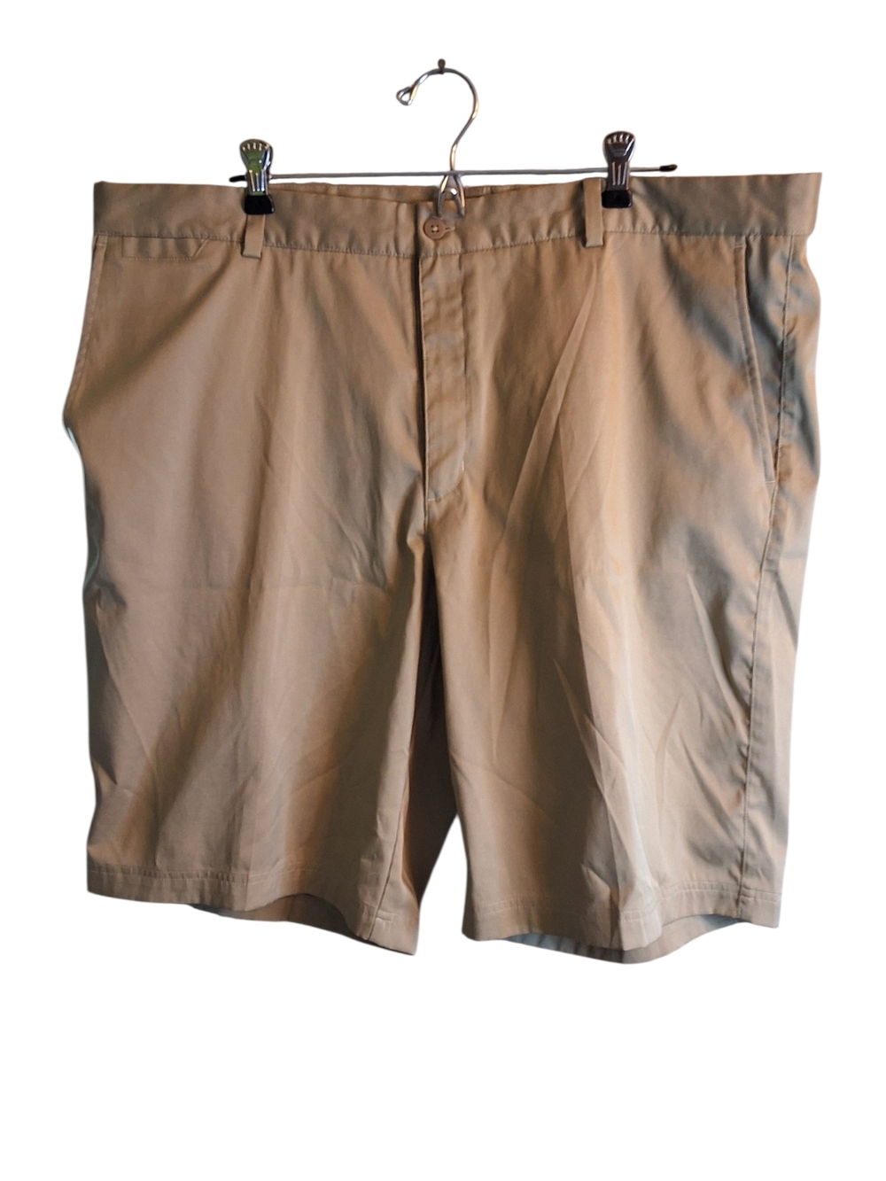 Nike Dri Fit Tour Performance Men's Flat Front Tan Shorts Sz40